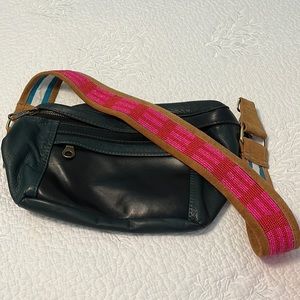 Parker Thatch Army Green Crossbody Sling